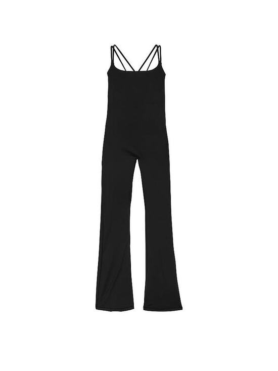 PINK Victoria's Secret Pants - PINK Victoria's Secret Black Strappy Jumpsuit XS